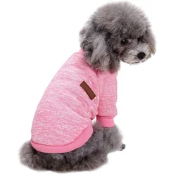 OKEY OKEY Custom Pet Dog Clothes Dog Sweater Soft Thickening Warm Pup Shirt Winter Puppy Sweater