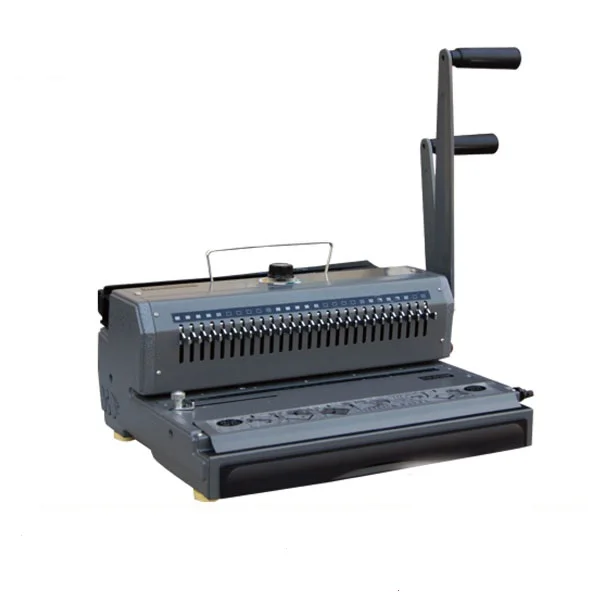 2006 Desktop 25 sheets Manual Double Wire binding machine