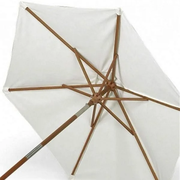 Fantastic Luxury Tassel Patio Wooden Garden Outdoor Beach Umbrella Parasol