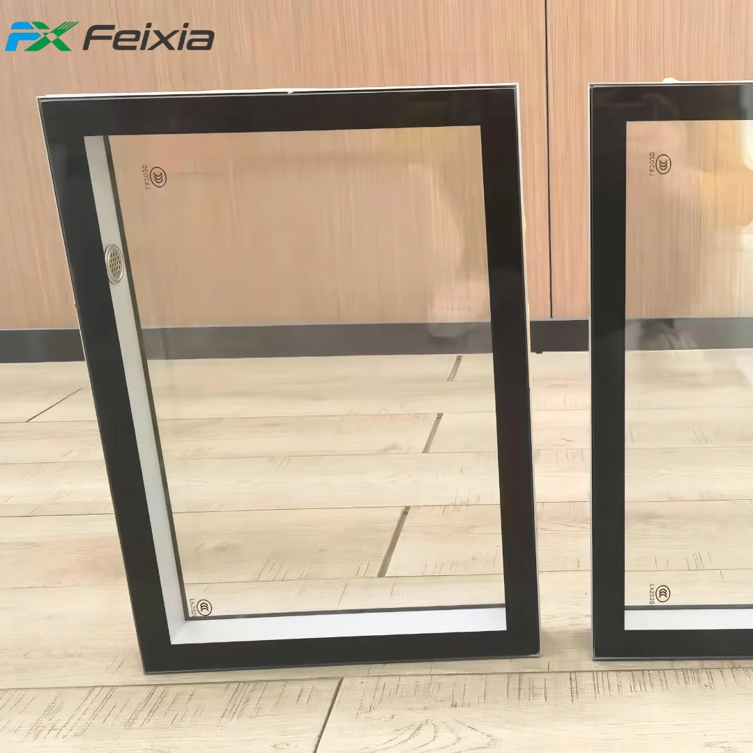 Hospital clean room double-layer hollow glass clean window