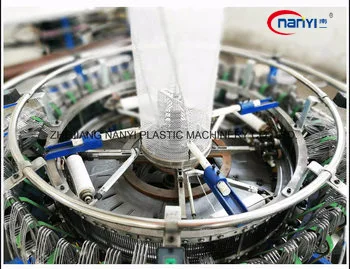 Power saving four shuttle circular weaving loom machine