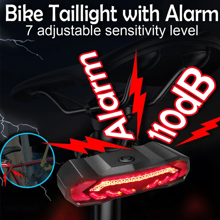 Most popular bicycle turn signal horn lamp