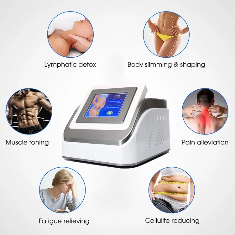 3 in 1 EMS infrared pressoterapia lymphatic drainage massage suit body massager pressotherapy machine