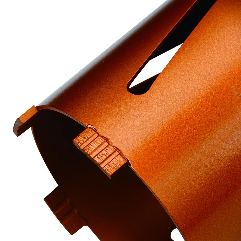 End-plate with holes Dry Diamond Core Drill Bit