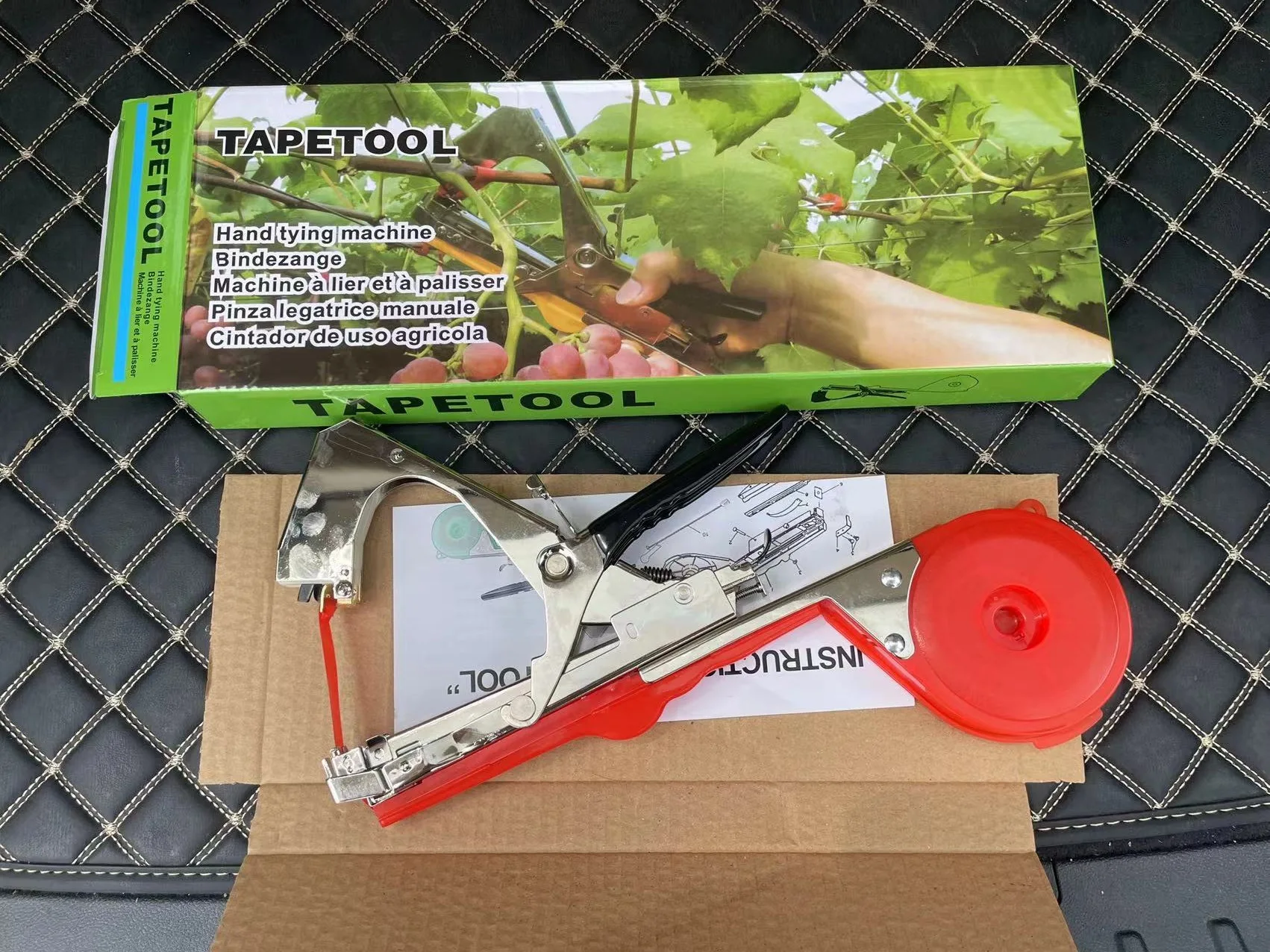 HJH0839 Cucumber Vine Binding Gun Grape Tomato Vine Binding Machine