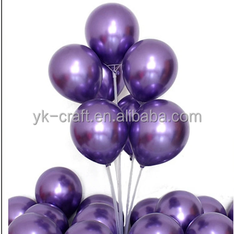 50 Pieces Of Mixed Color Chrome-Plated Metal Spheres Cheap Helium Balloons Party Festival Wedding Decoration Latex Balloons
