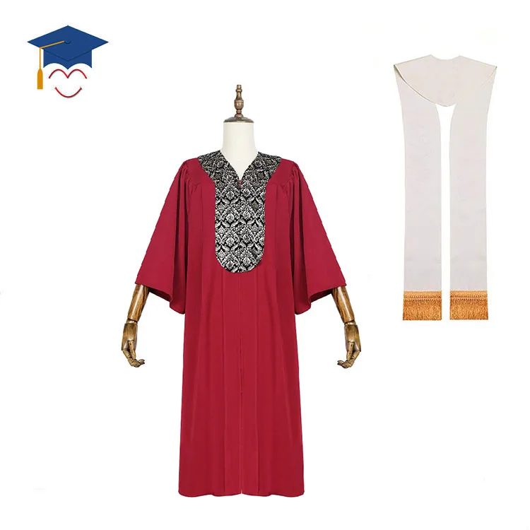 Customized graduation gown stole