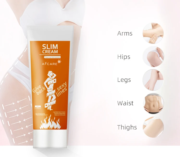 Hot Slimming Cream Firming Hot Cream Natural Fat Burning Cream Slimming Private Label