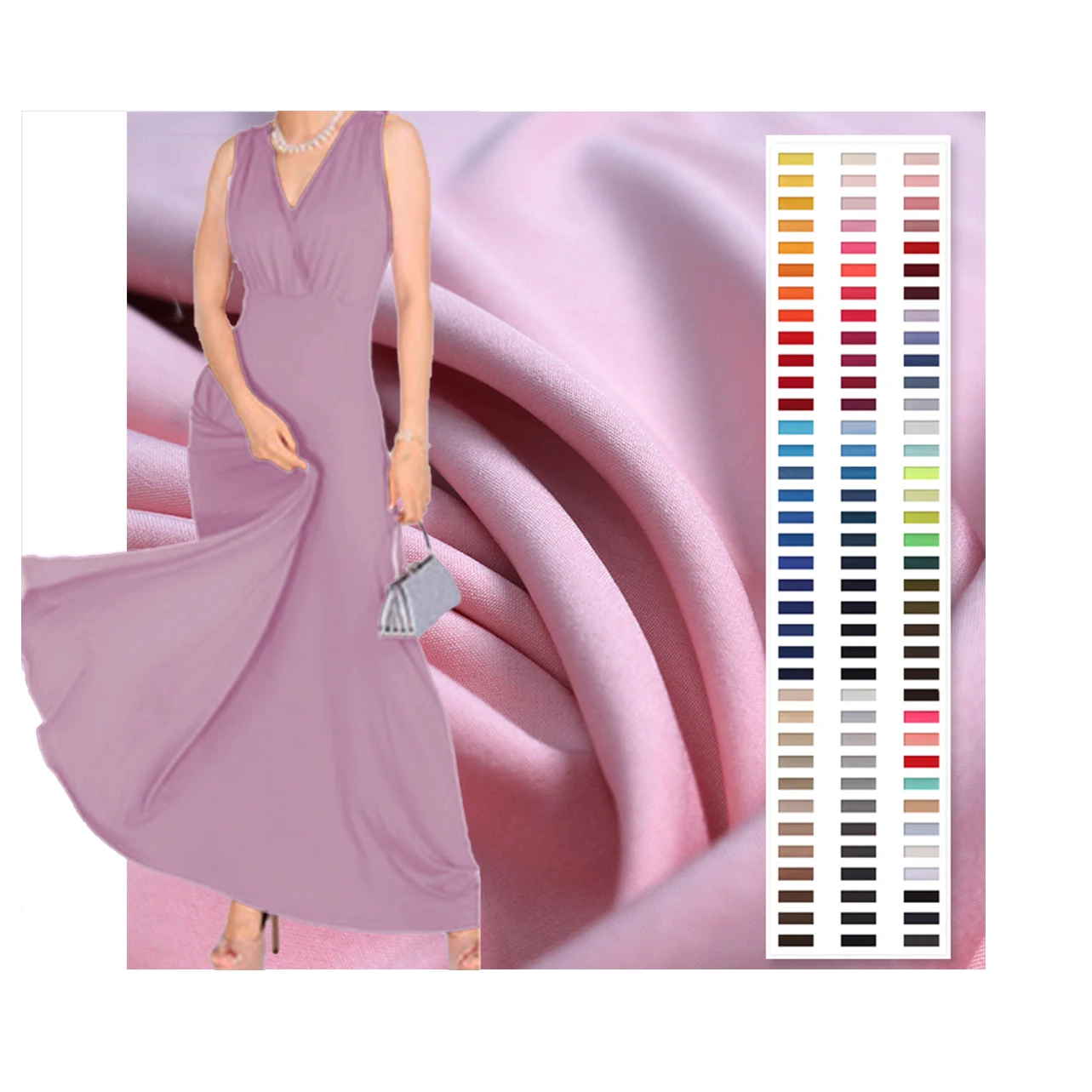 sportswear Beach pants outdoor clothes elastic  fabric 92%P 8% sp 4 ways stretch polyester fabric high density fabric spandex