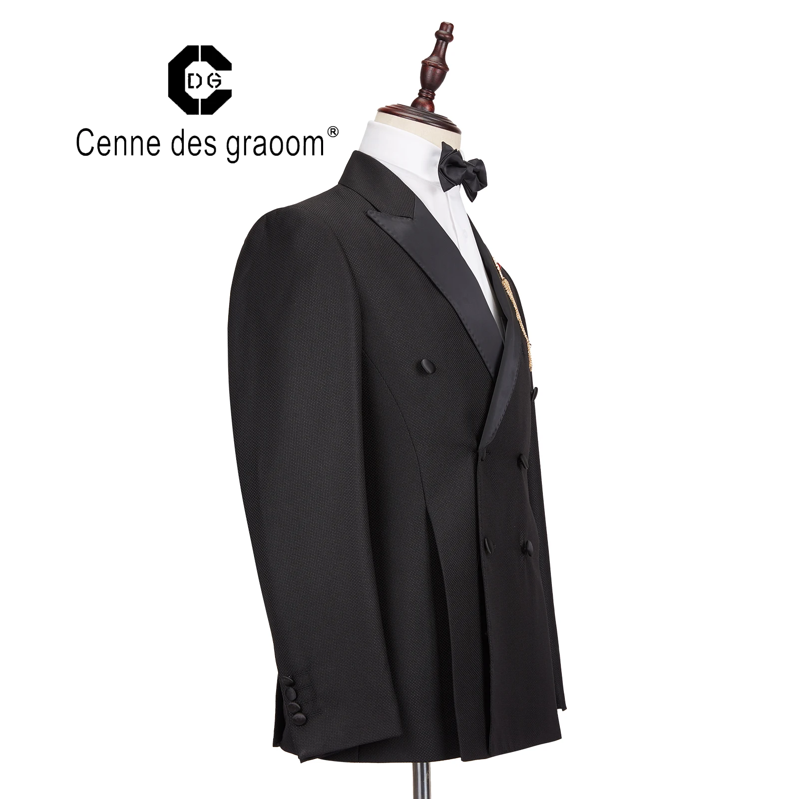 China wholesale wedding 2 piece jacket pants Slim fit 4 forks Men Suits