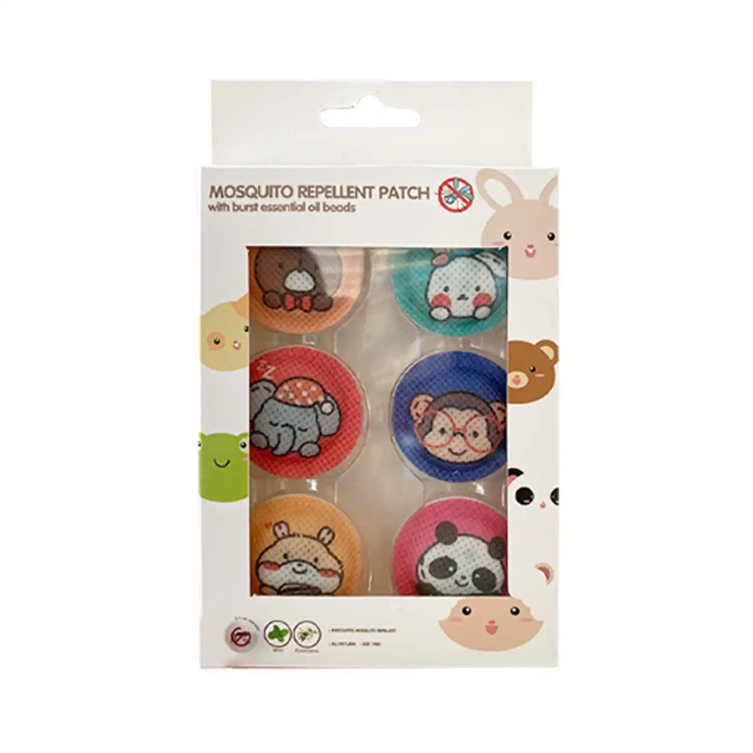 Dayoung New Custom Outdoor Anti Mosquito Stickers Kids Mosquito Repellent Patch With Burst Essential Oil Beads