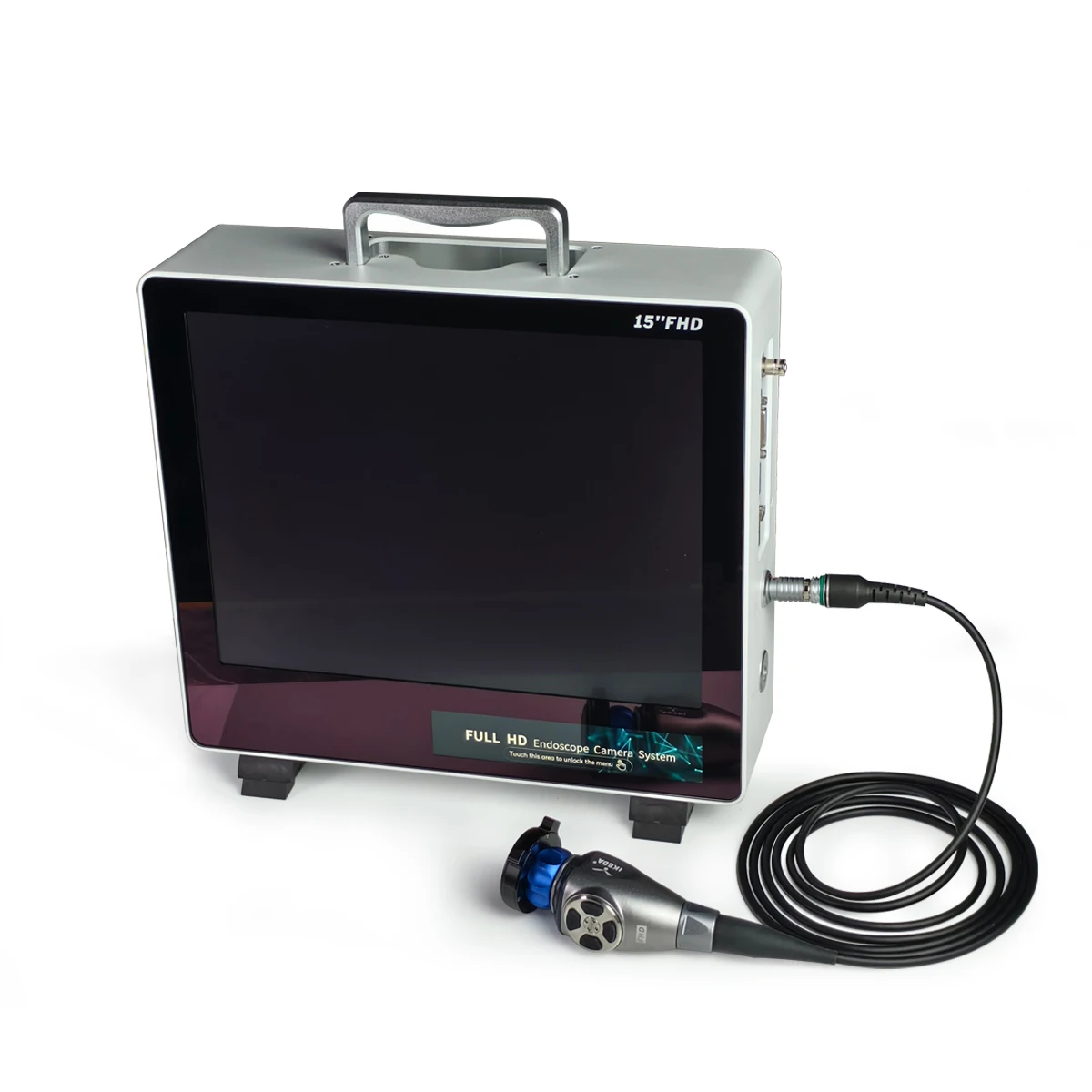 AKX YKD-9115H 2.3 CMOS Portable all-in-one Medical Endoscopy Camera System with In-Built Recorder
