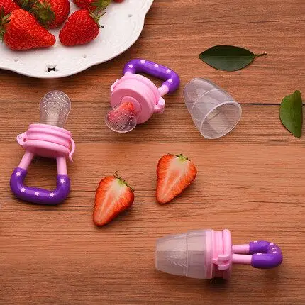 hot sale infant fruit feeder pacifier  baby food feeder