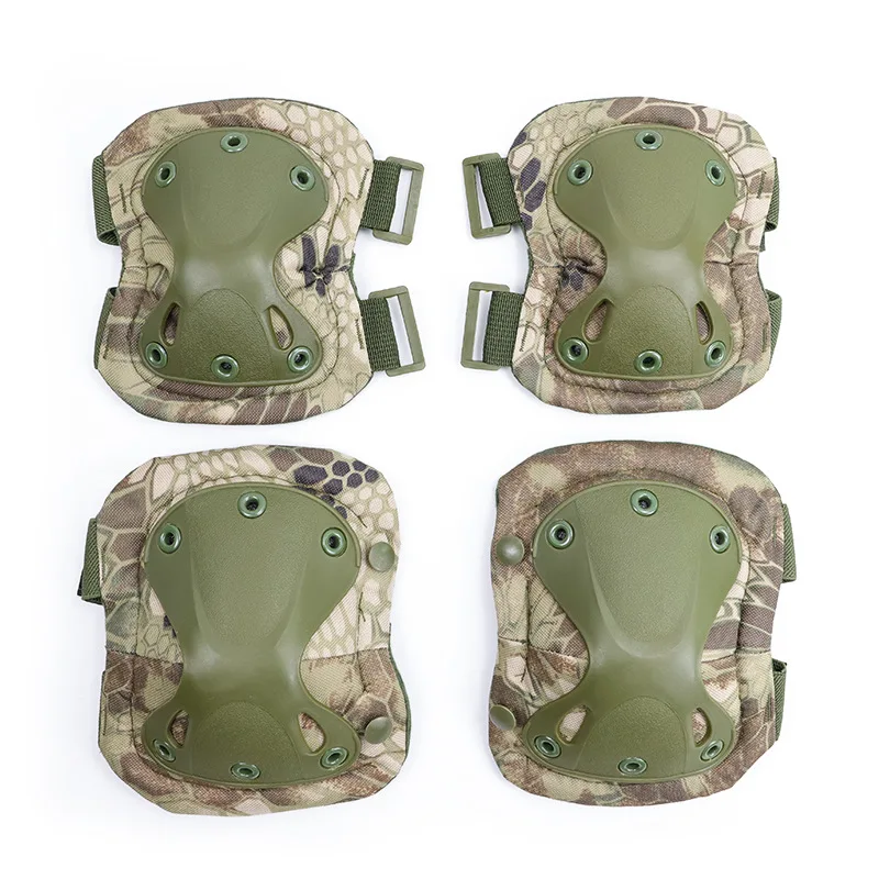 tactical combat elbow knee protect pad set tactical knee and elbow pads
