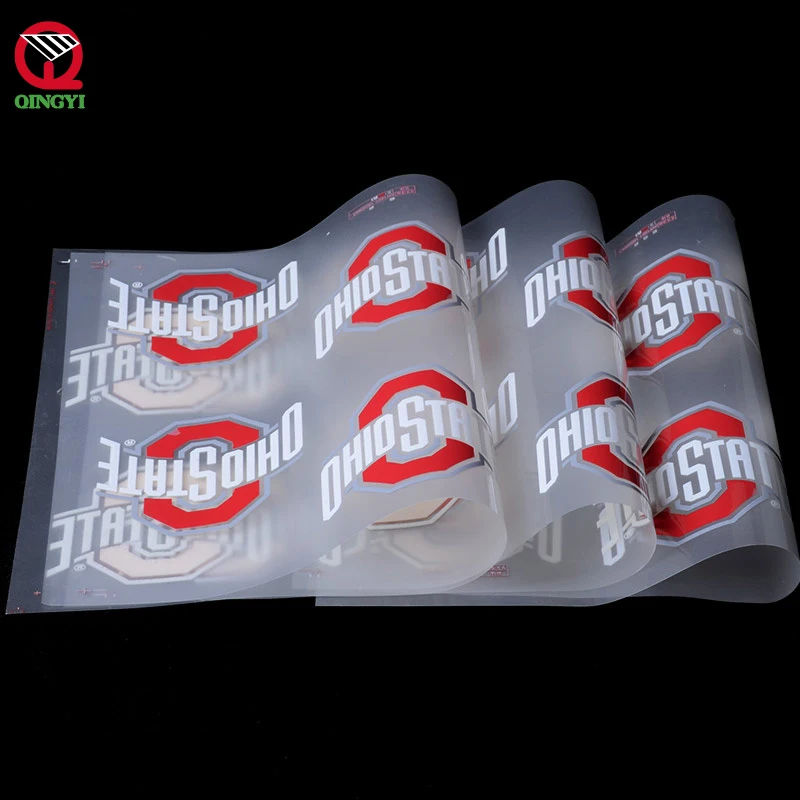 Custom 3D Raised Effect Brand Logo 3D Rubber Silicone Heat Transfer Clothing Label Heat Transfer Sticker For T-shirt