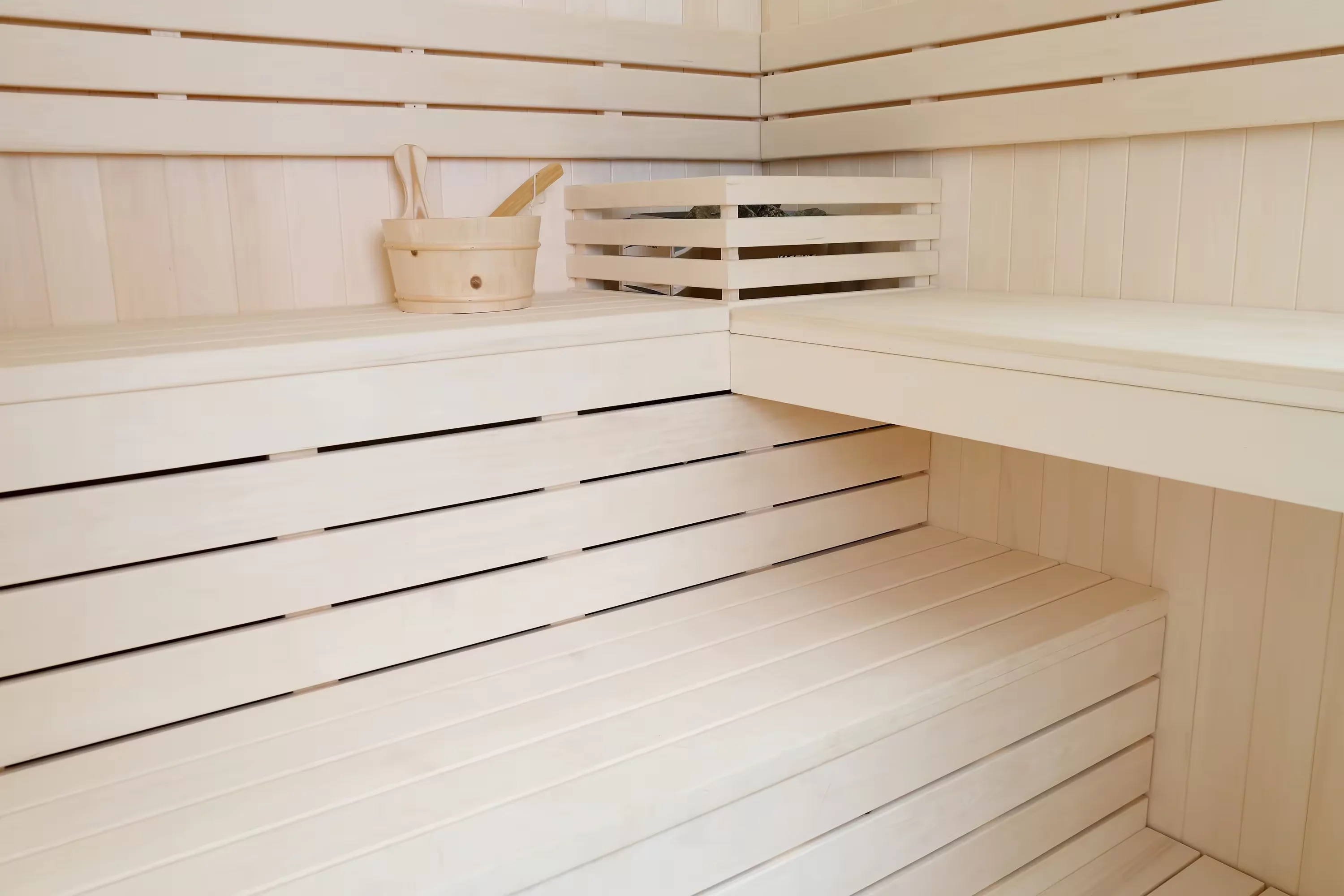 Luxury Bathroom Indoor Red Cedar 8 Person 2 in 1 Steam Sauna Room Dry Sauna