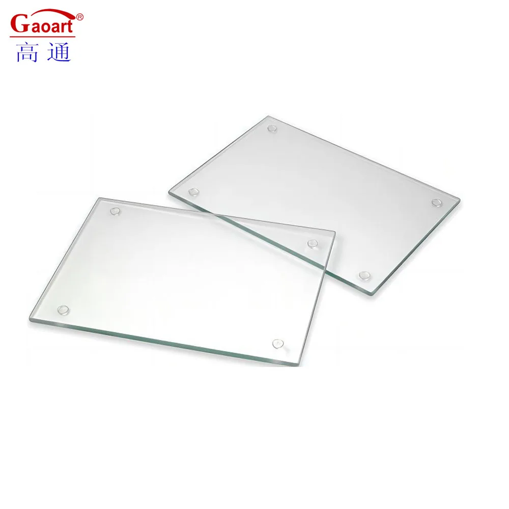 Best Price Kitchen Products Slab Chopping Rectangular Vegetable Decal Cutting Cheese Board for Restaurants Wine Desktop Glass