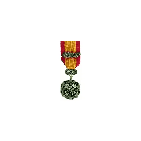 Wholesale custom real gold vietnam cross gallantry medal