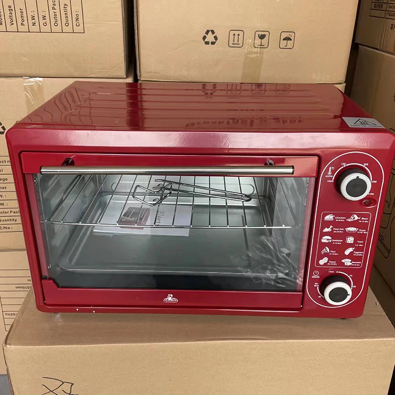Electric Oven 48L Time Function Temperature Control Smart Oven Baking Mini Toaster Ovens