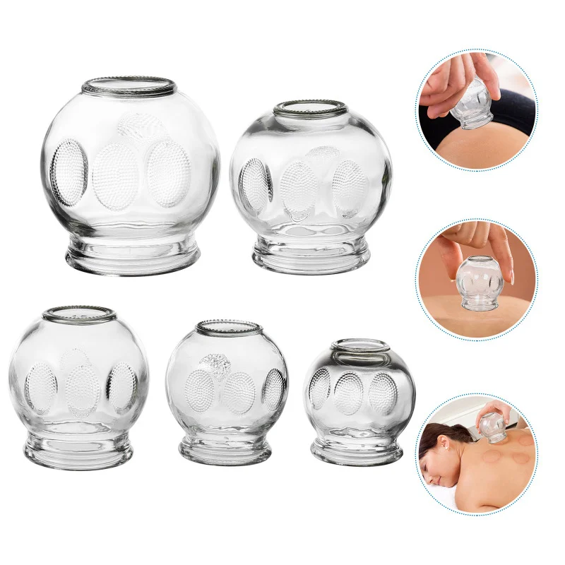 medical cupping glass vacuum cupping therapy