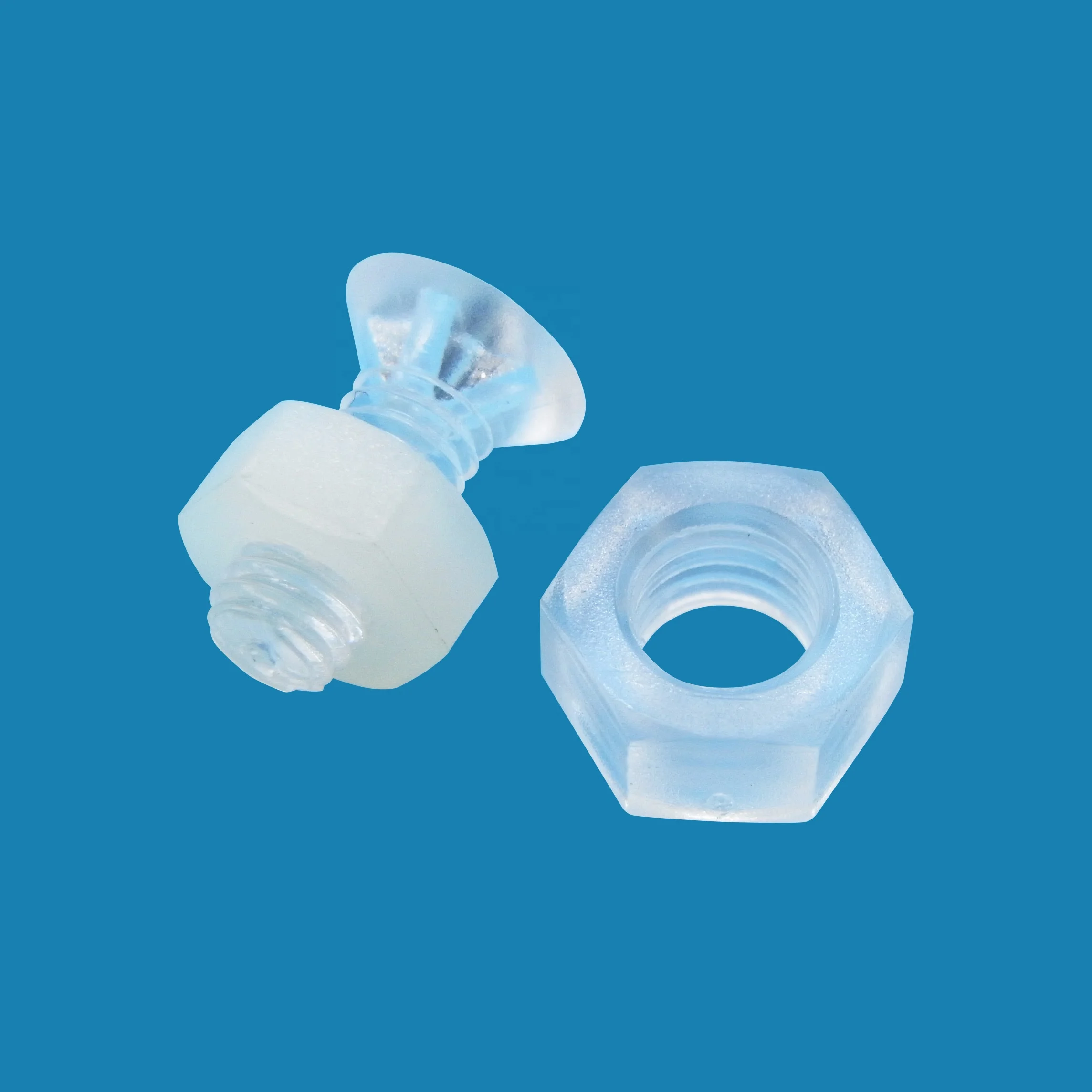 Taichen China M2 M2.6 M3 M3.5 M4 M5 M6 Шестигранная пластиковая гайка