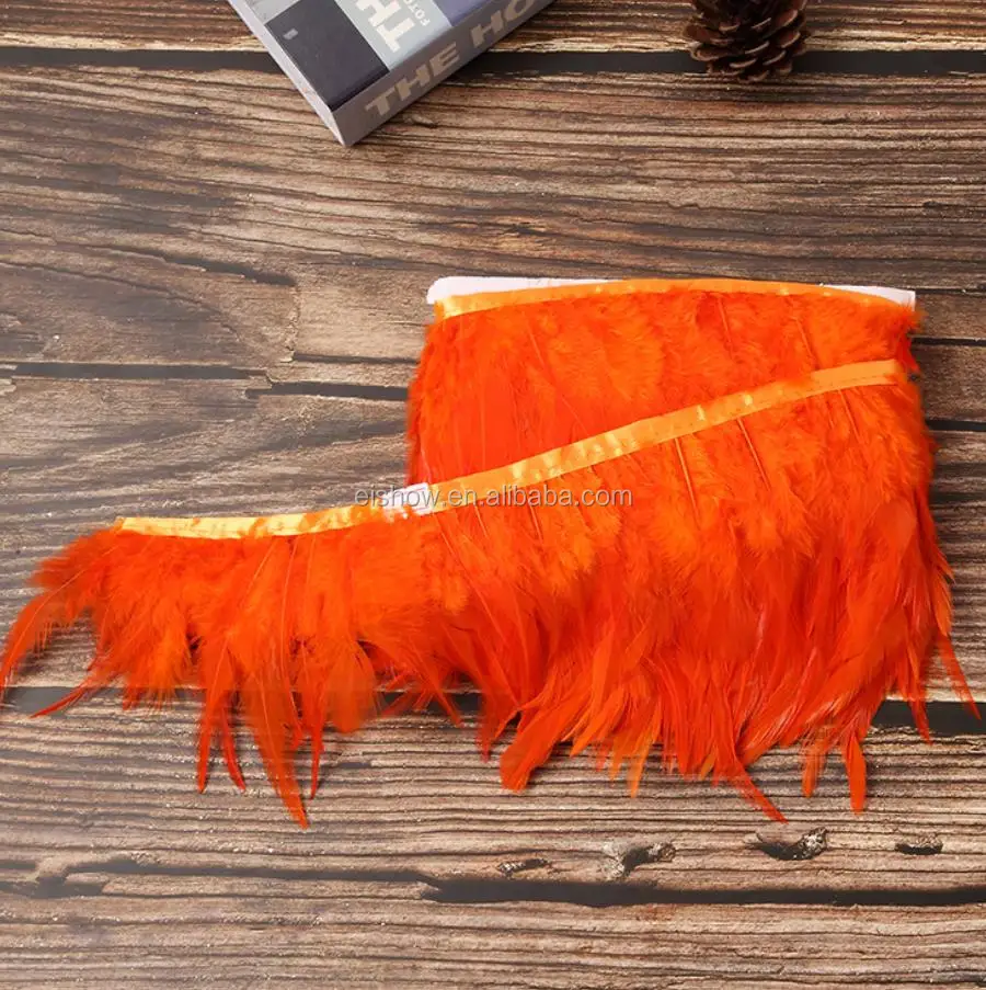 
2019 wholesale rooster material feather trim 