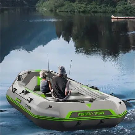Good Quality PVC Inflatable Kayak 1200kg Load Lightweight Rafting Boat Foldable Canoe for Tourists