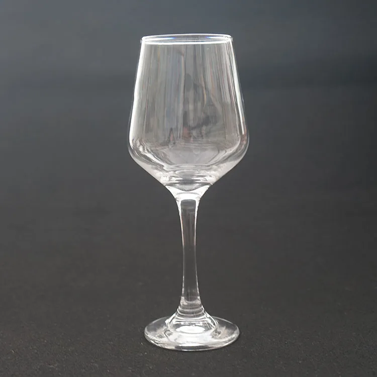 Wholesale reusable classic 14oz lead free stemmed wine glasses for wedding party