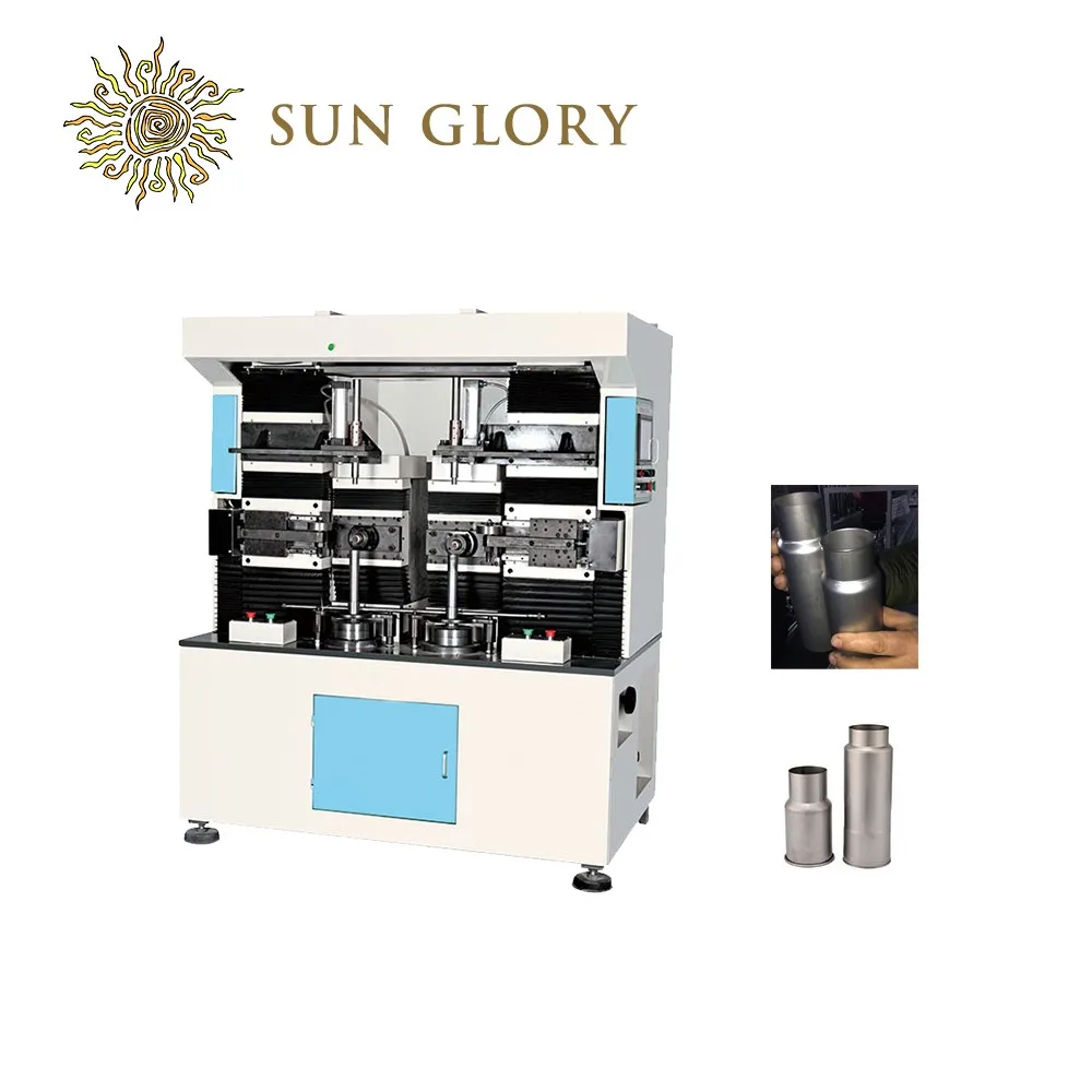 Sun Glory High Capacity Horizontal Beading Machine Bottle Thermos Machinery For Vacuum Flask Production Line