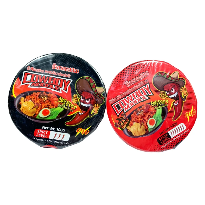 Chinese Instant Food Spicies Korean Style Noodles Halal Ramennoodles Instant