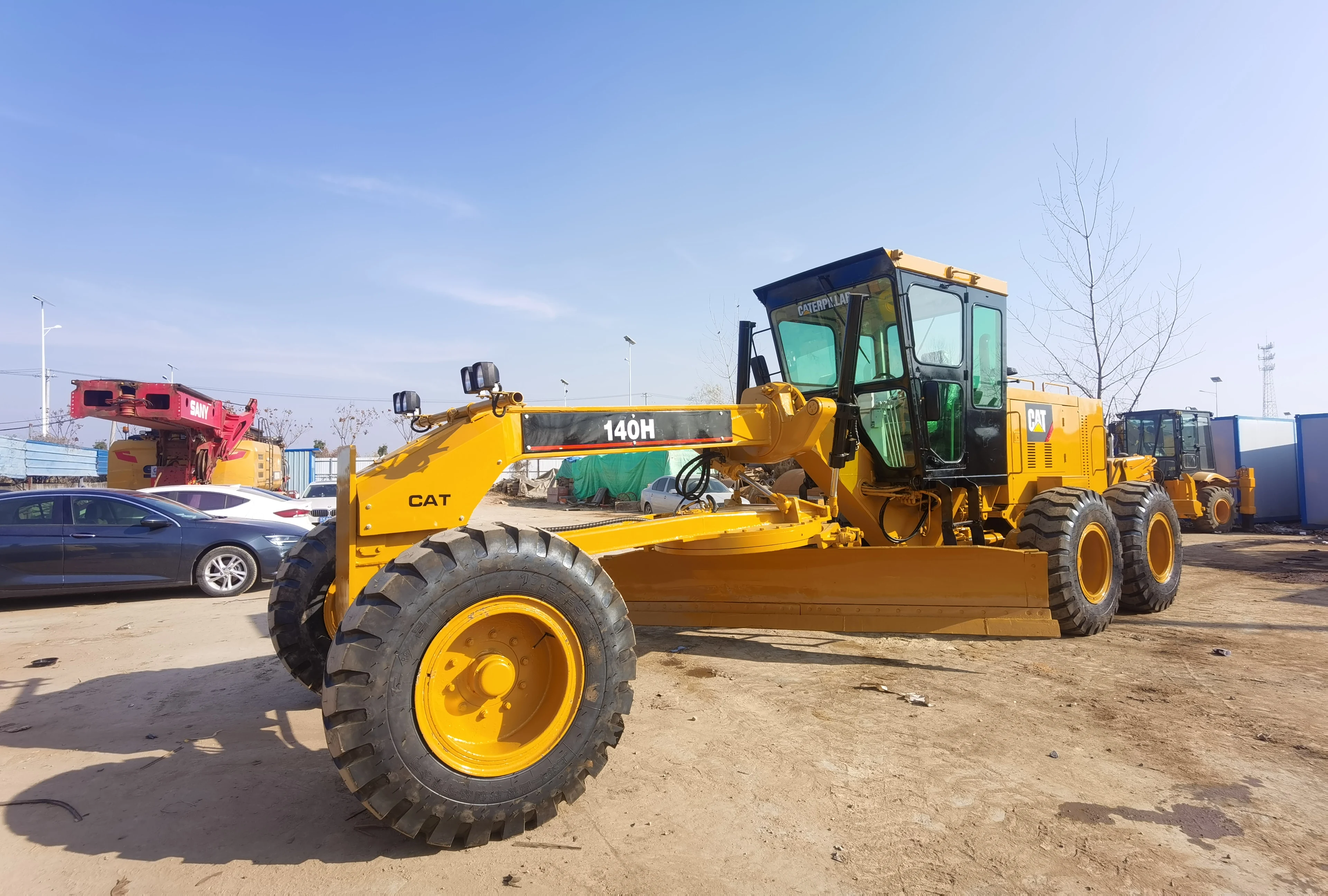 Powerful Caterpillar Road Construction Machinery Grader Caterpillar 140H Caterpillar 140M 140K For Sale