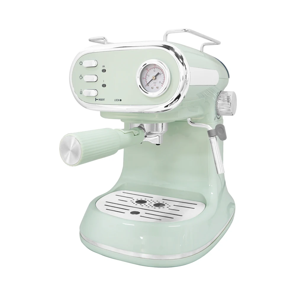 15Bar Easy to Clean Semi-automatic Espresso Coffee Machine Professional Commercial Warm Cup Coffee Maker with High Pressure Pump