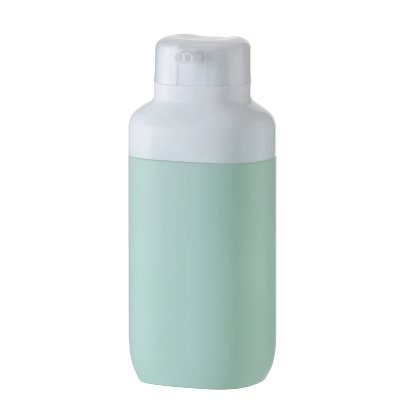 Custom cosmetic  Dual Chamber PET bottle double  Pump  Tube Dispensing Bottle lotion bottle 100ml 200ml