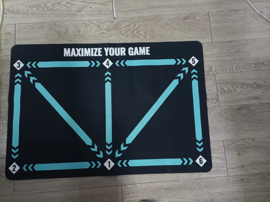 FDFIT Durable Non-slip Training Mat - Foldable Football/Soccer Training Mat for Kids and Teens - Customizable