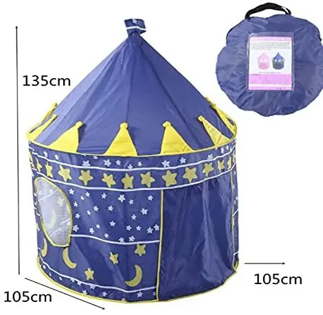 Wholesale Portable Indoor Outdoor Children Foldable Cotton Toy Tents Kids