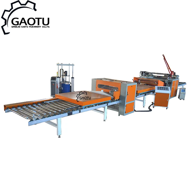 
Semi Automatic Gypsum Board PVC Film Acrylic HPL MDF Panel PUR Laminating Coating Machine 