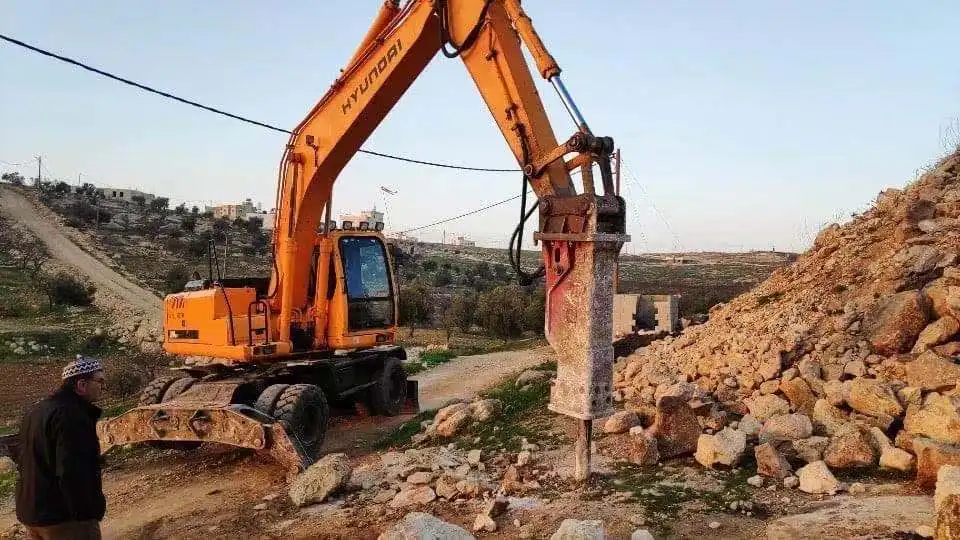 Factory supply Excavator Hydraulic Breaker Jack Hydraulic HB20 20 Tons Excavator Rock Breaker