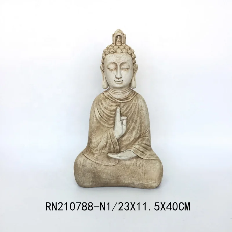 custom resin molds buddhism figurine  home decor meditation wood buddha statues