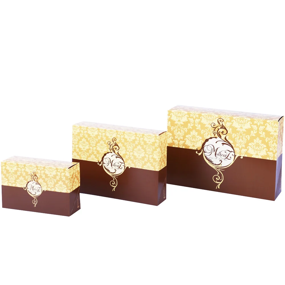 2024 Hot Selling Good Price Cake Box Eco Friendly Portable Cartoon Log Cake Box 12*10*3Cm