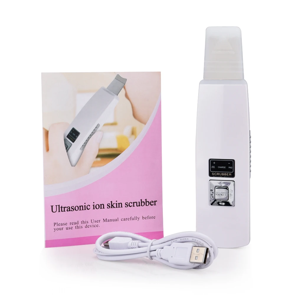  Hot Selling Personal Blackhead Removal Home use Ionic Ultrasonic Skin Peeling Facial Deep Cleansing Beauty