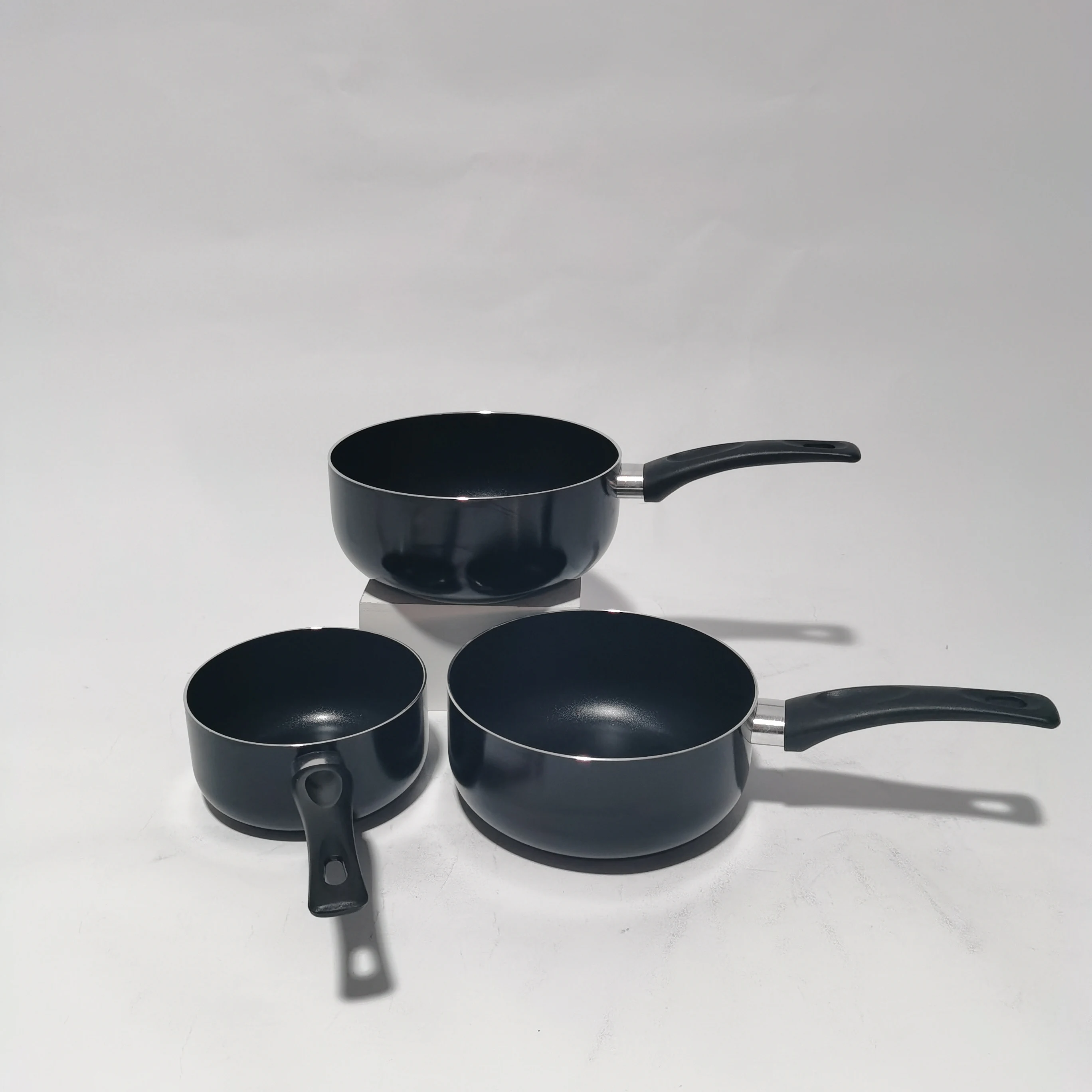 Набор кастрюль для соуса, 3 шт., антипригарная посуда, кастрюля для приготовления супа, набор кастрюль для подогрева молока