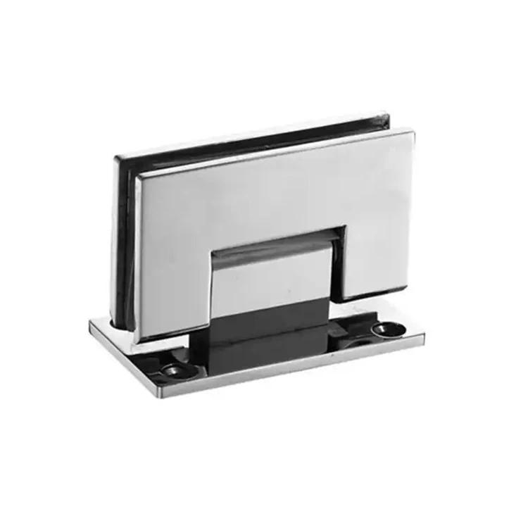 YS-09 Factory Direct Supply Alloy To Bathroom 90 Degree Glass Door Clamp Shower Cabin Double Sided Hinge