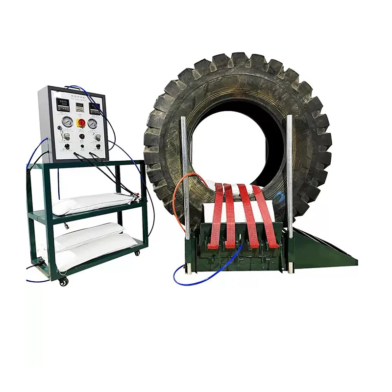 bundle type forklift tire repair vulcanizing machine 17.5-23.5 model tires