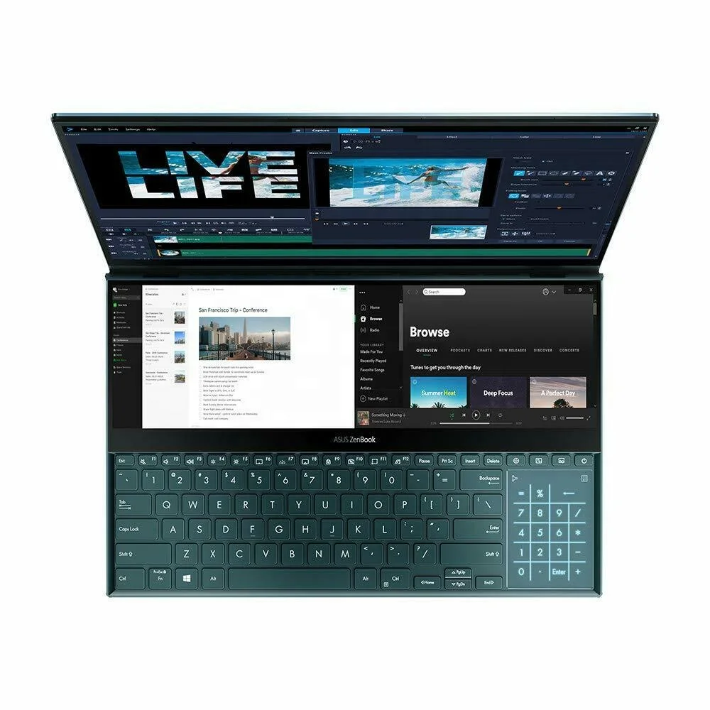 Brand New and Original for ASU S ZenBook Pro Duo UX582 i9-10980HK 32GB 1TB SSD 15.6 Inch GeForce RTX 3070