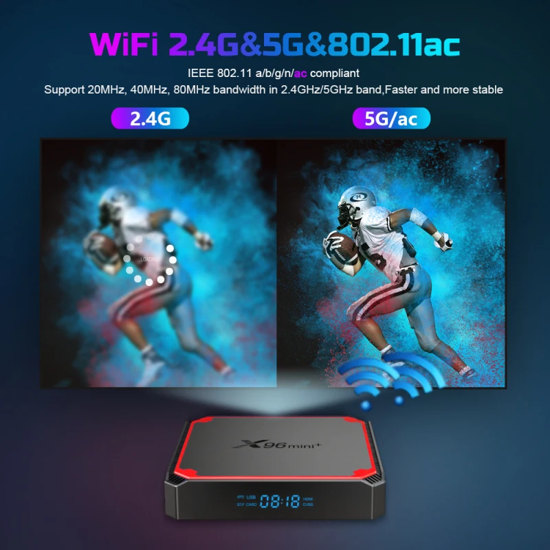 X96 MAX Plus 4GB 64GB Android 9 0 Smart TV Box Receiver S905X3 Quad Core Dual Wifi BT H.265 8K Youtube X96Max Set