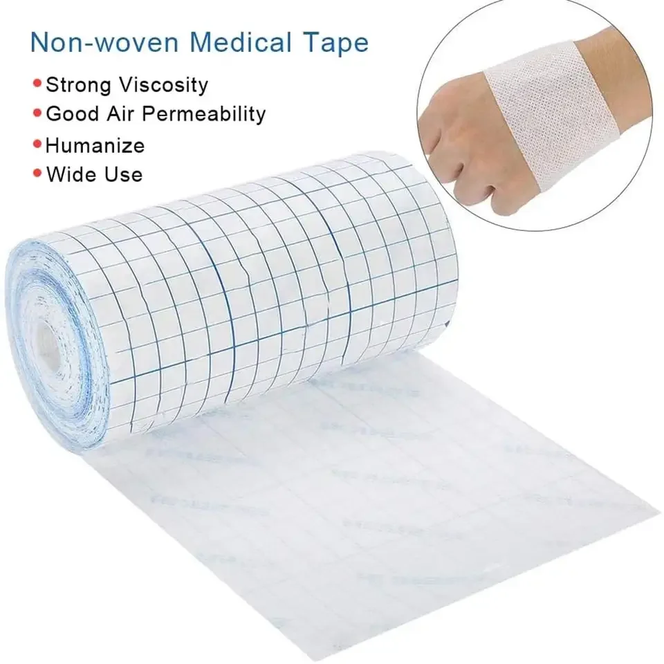 Surgical Products Non Woven Adhesive Medical Dressing Tape Roll With CE ISO Certificate