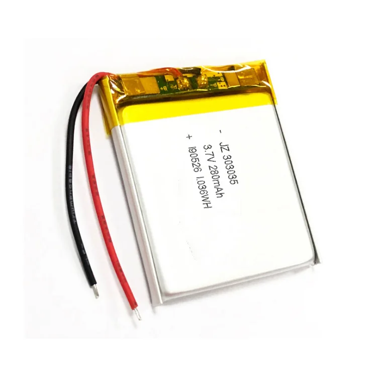 5mm thickness li ion 501025 3.7v 80mah lithium polymer battery