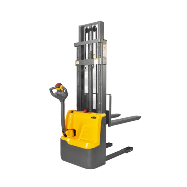 
Xilin 1200kg 2646lbs 2.5m Electric Walkie Stacker Electric Stacker 