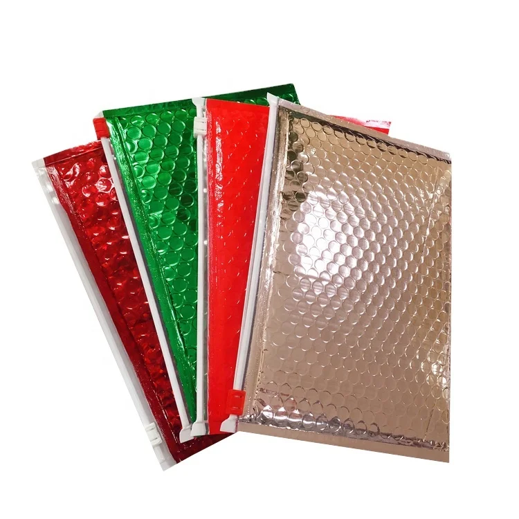 Custom Logo Mailing Bags Customized Printing Shock Proof Envelopes Padded Bubble Poly Bubble Mailers