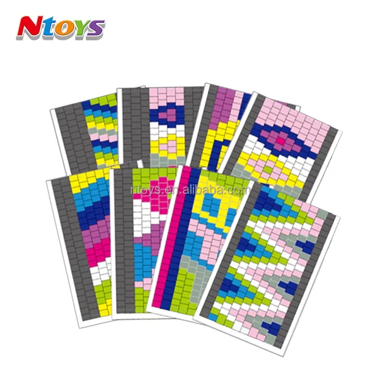 DIY Beads Kit for Children Colorful Beads Jewelry Toys Bracelet Accessories